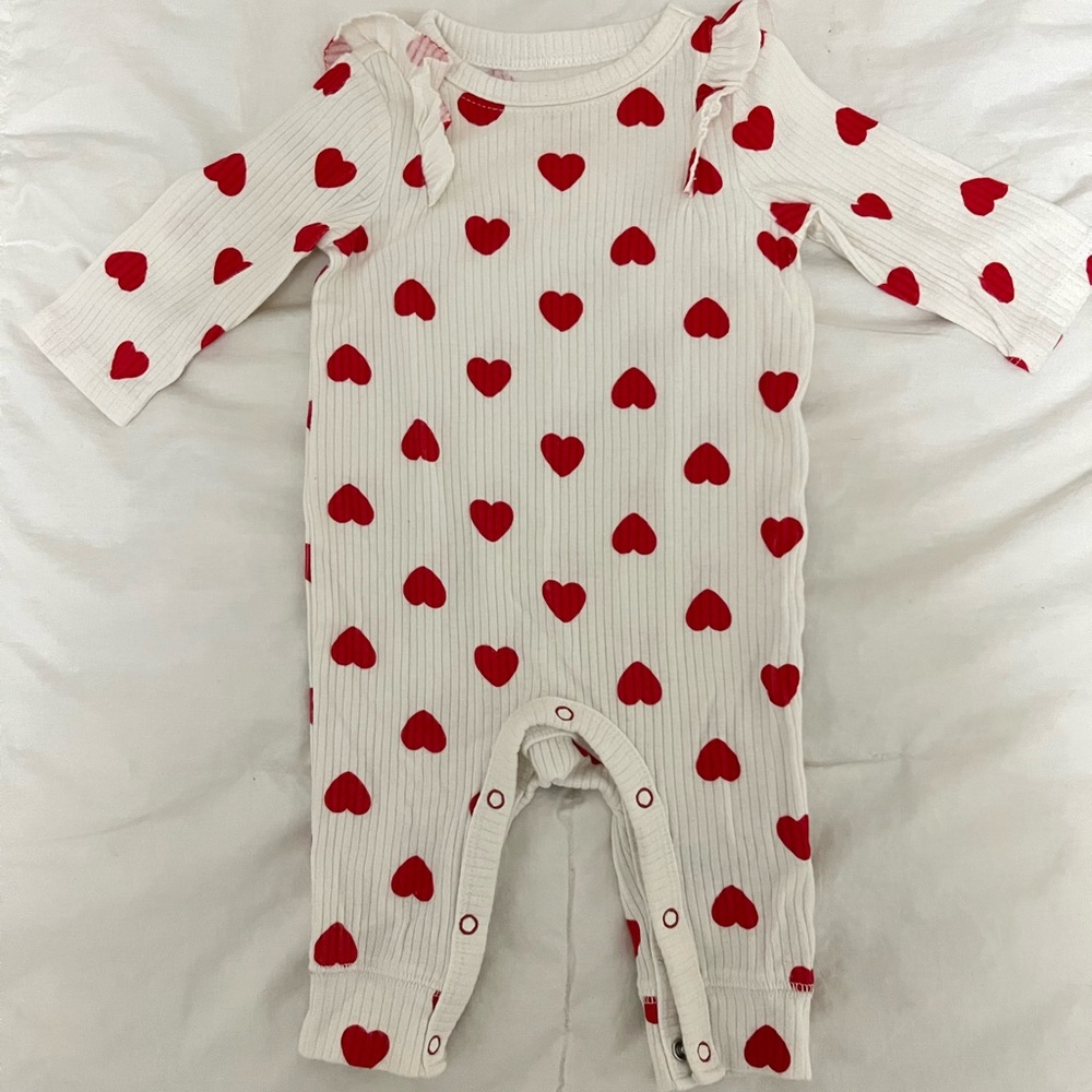 0-3m Valentine’s Day onesie